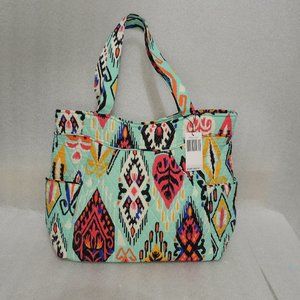 Vera Bradley "Pueblo" Pleaded Tote - NWT